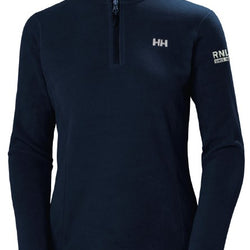 HH RNLI WOMENS DAYBREAKER HALF ZIP FLEECE NAVY