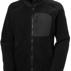 HH RNLI WOMENS IMPERIAL PILE BLOCK JACKET - BLACK