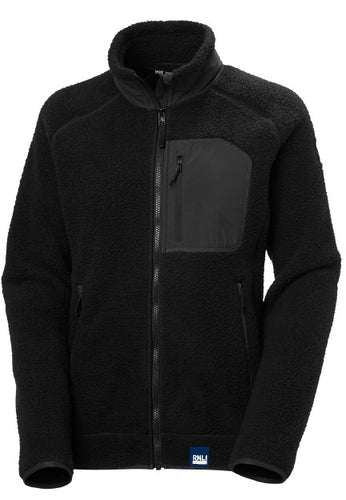 HH RNLI WOMENS IMPERIAL PILE BLOCK JACKET - BLACK