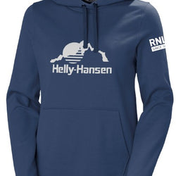 HH RNLI WOMENS NORD GRAPHIC HOODIE OCEAN