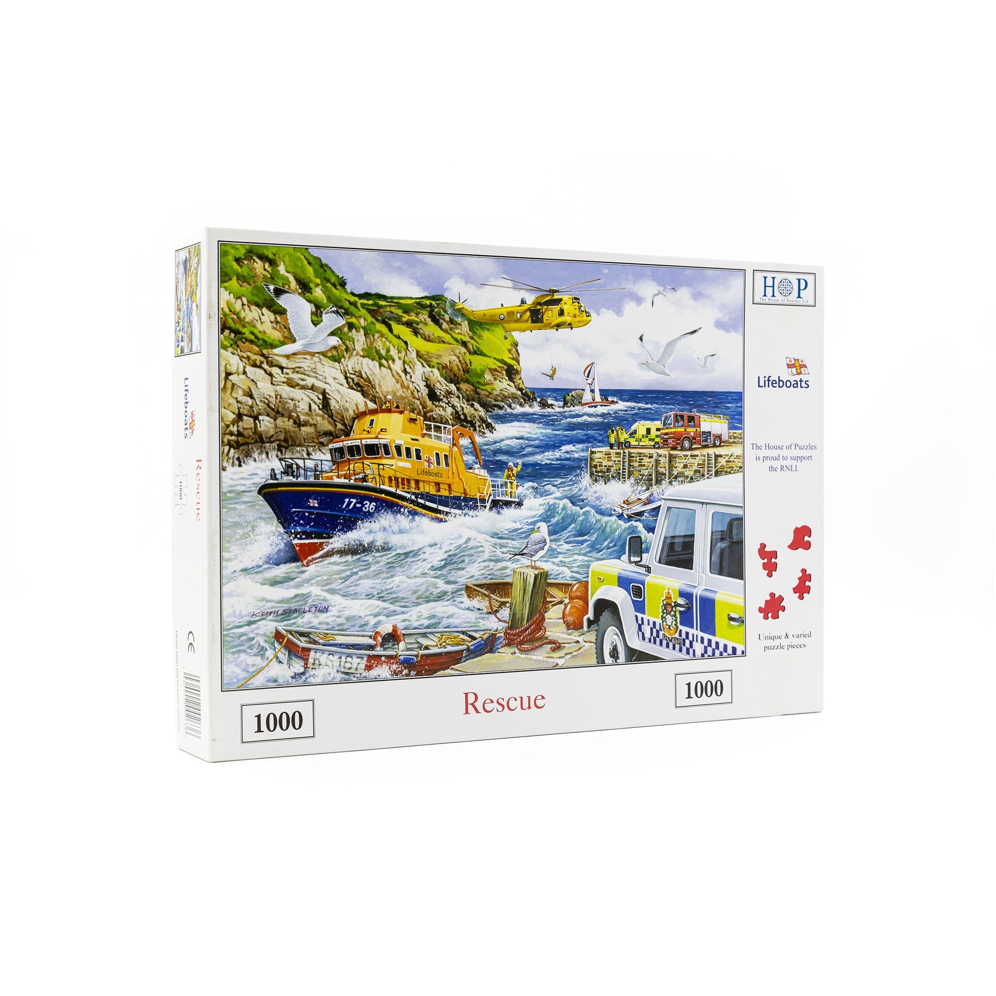 The House of Puzzles - 1000 Piece Jigsaw Puzzle - Charity Bargains - ”NEW JULY 2023”＿並行輸入品 The House Of Puzzles, Summer On The River, 1000 Piece Jigsaw Puzzle