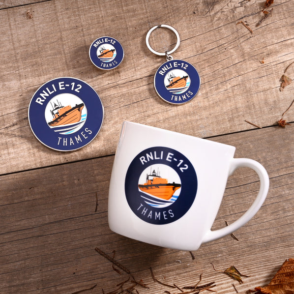 Launch a Memory Boat Keyring, Thames