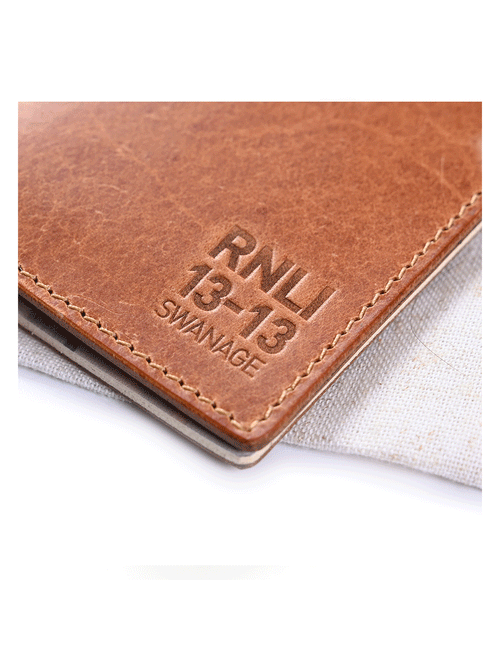 Launch a Memory Leather Card Holder, Swanage