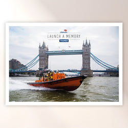Launch a Memory Lifeboat Photo Print, Thames