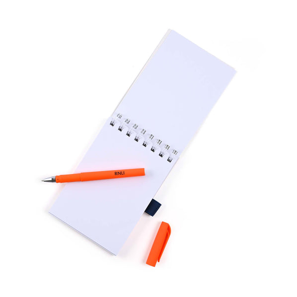 Lifeboat Statistics A6 Pad with Pen