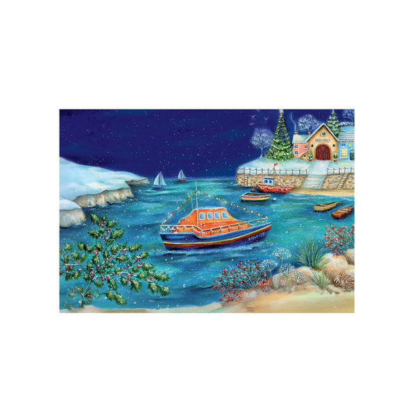 Lifeboat Variety Box of Christmas Cards 2026, Pack of 12
