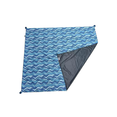 Lifeventure RNLI Recycled Wave Picnic Blanket