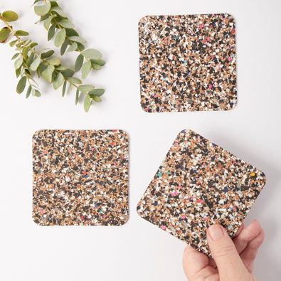 Liga Beach Clean Coasters, Set of 4