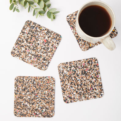 Liga Beach Clean Coasters, Set of 4