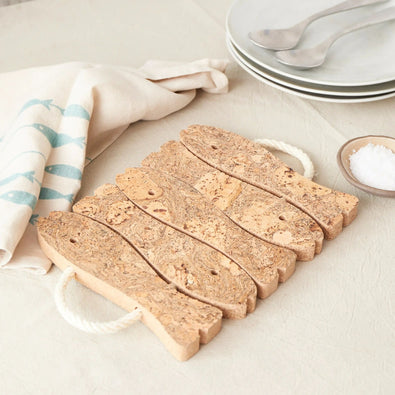 Liga Five Fish Cork Trivet