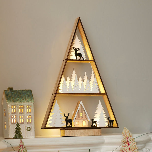 Light-up Woodland Forest Standing Decoration