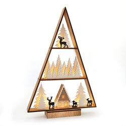 Light-up Woodland Forest Standing Decoration