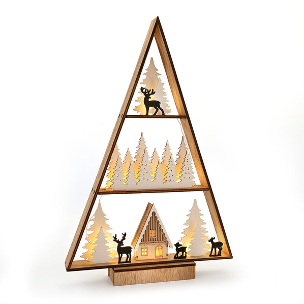 Light-up Woodland Forest Standing Decoration