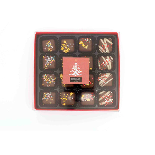 Linden Lady Chocolate Covered And Decorated Fudge Pieces