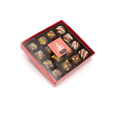 Linden Lady Chocolate Covered And Decorated Fudge Pieces