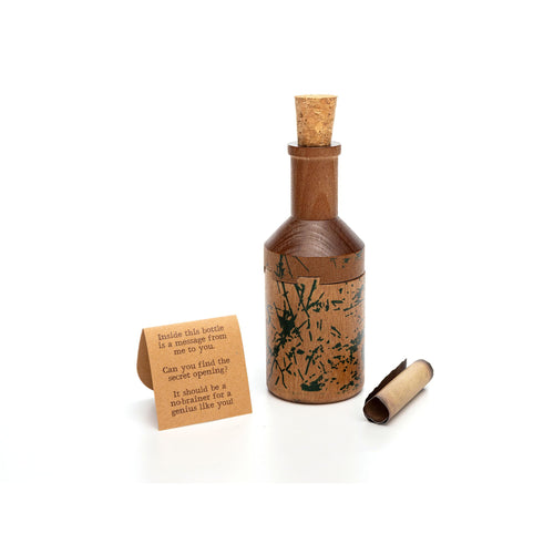 Message in a Bottle Wooden Puzzle