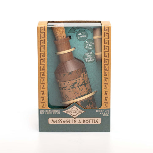 Message in a Bottle Wooden Puzzle
