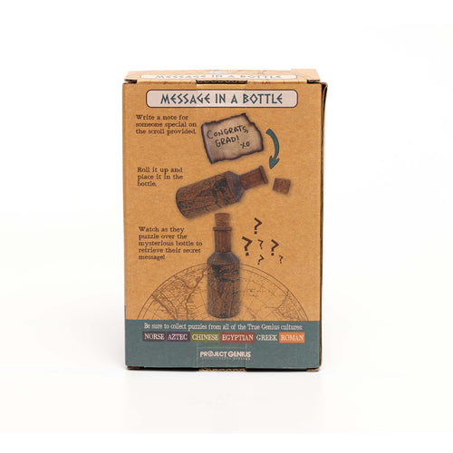 Message in a Bottle Wooden Puzzle