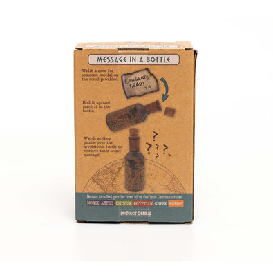 Message in a Bottle Wooden Puzzle