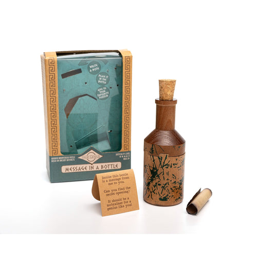 Message in a Bottle Wooden Puzzle