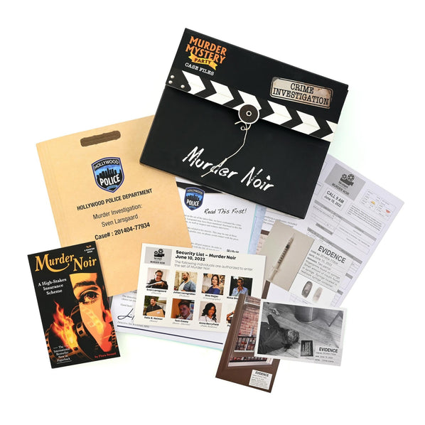 Murder Mystery Party Case Files: Murder Noir