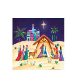 An RNLI Nativity Christmas Card.