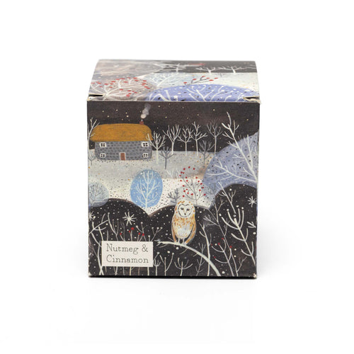 Nutmeg and Cinnamon Boxed Candle