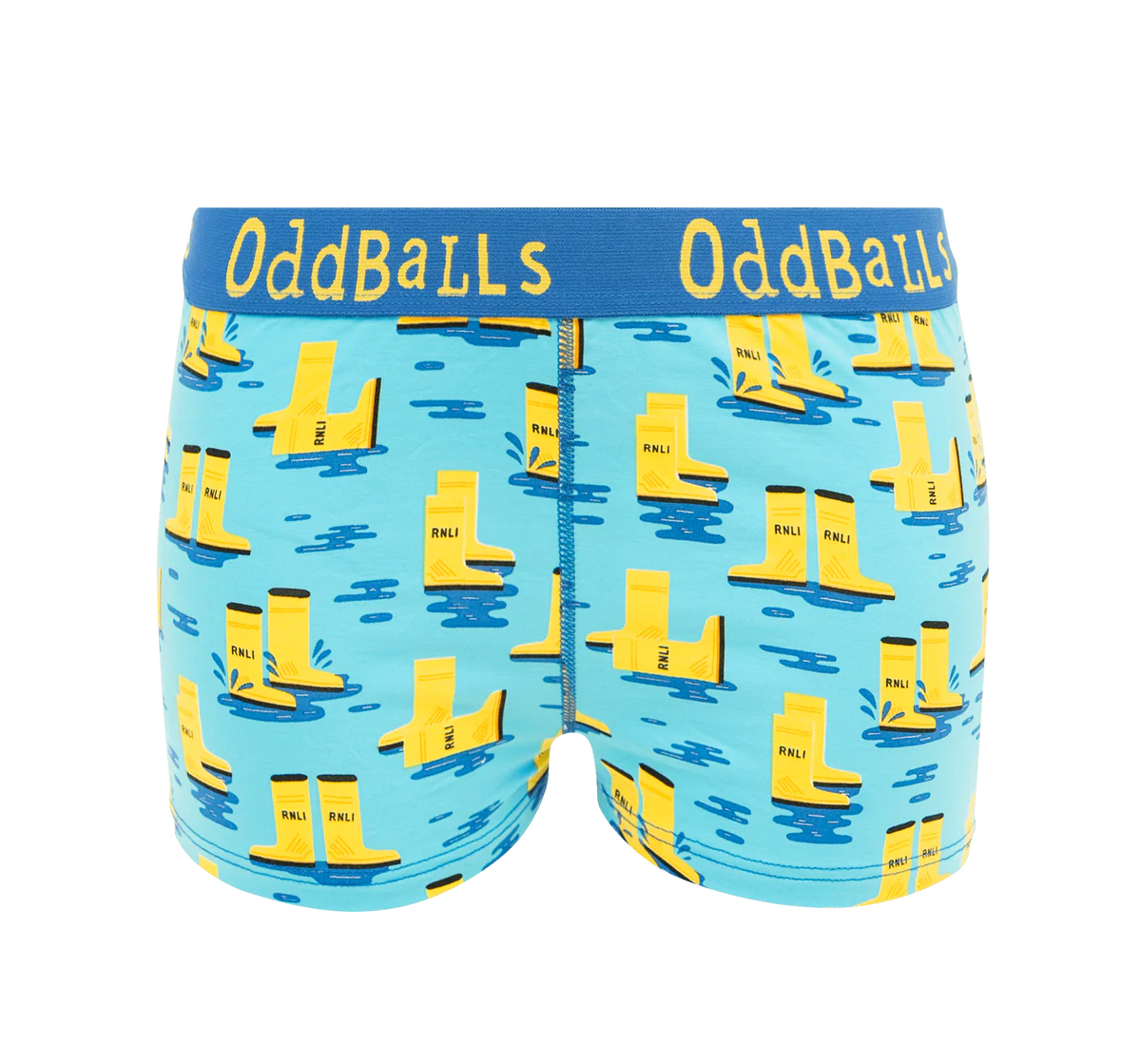 Oddballs RNLI Yellow Welly Women's Boxer Short
