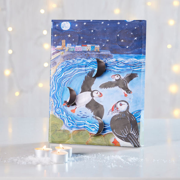 Puffin Tealight Advent Calendar