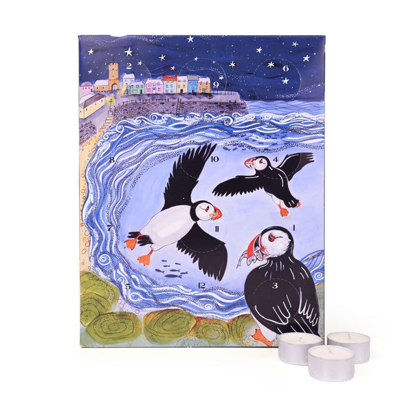 Puffin Tealight Advent Calendar