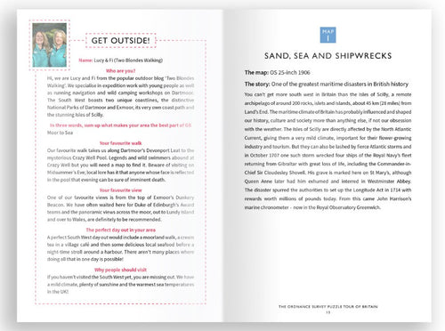 Puzzle Tour of Britain Book