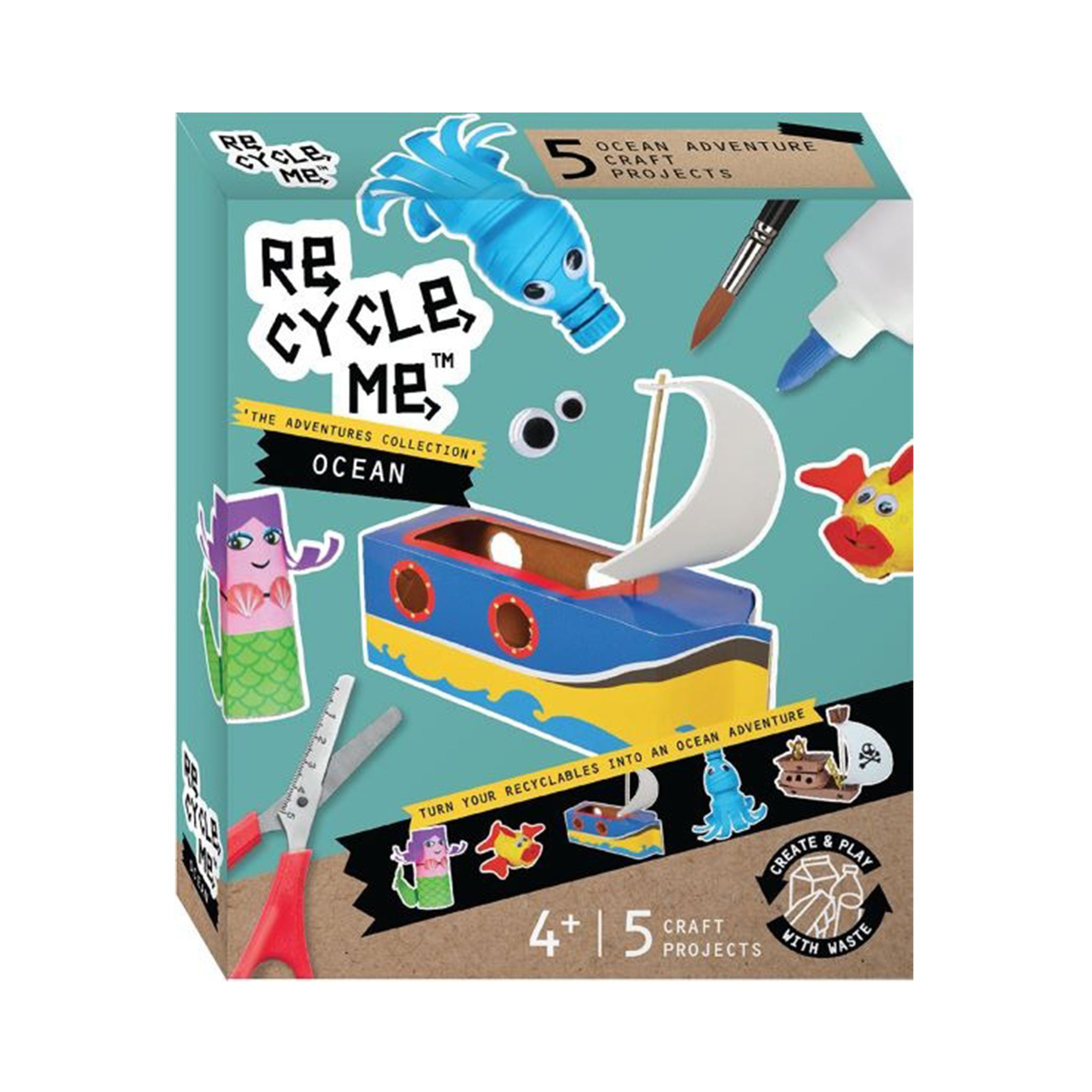 RNLI ReCycleMe Ocean Adventures Kids Activity Box