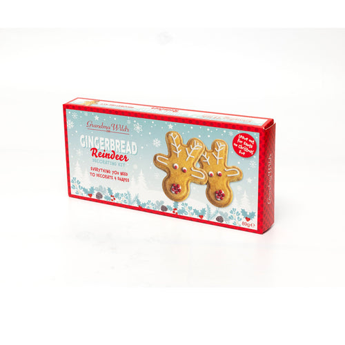 Reindeer Gingerbread Decorating Kit