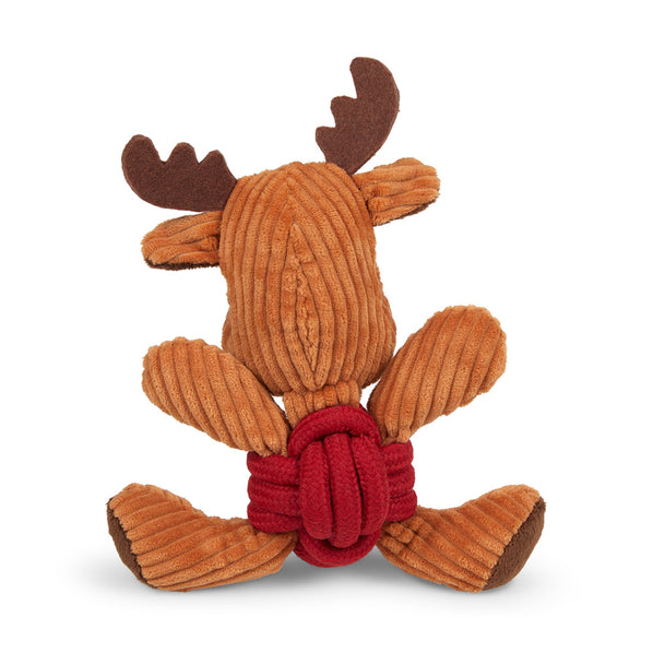 Riley Reindeer Rope Ball Dog Toy