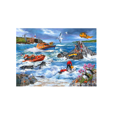 RNLI Against the Tide Jigsaw Puzzle, 1000 pieces