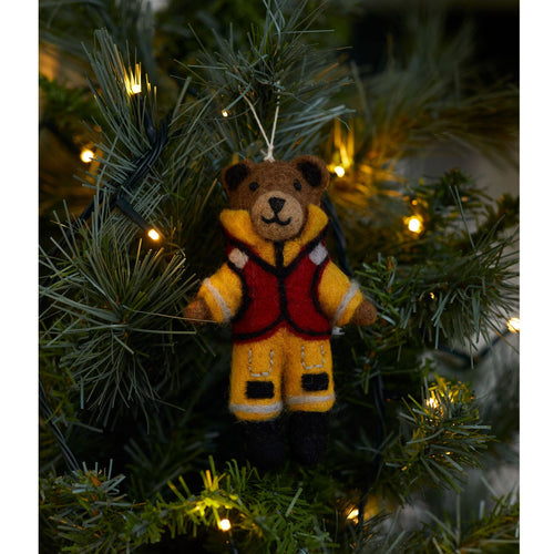 RNLI ALB Crew Teddy Hanging Decoration