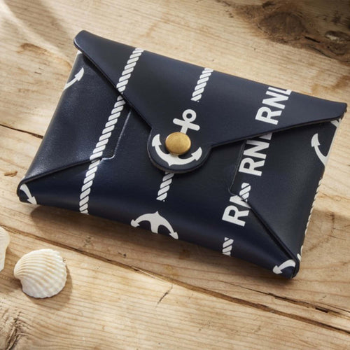RNLI Anchor Coin Purse Navy