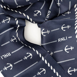 RNLI Anchor Silk Scarf