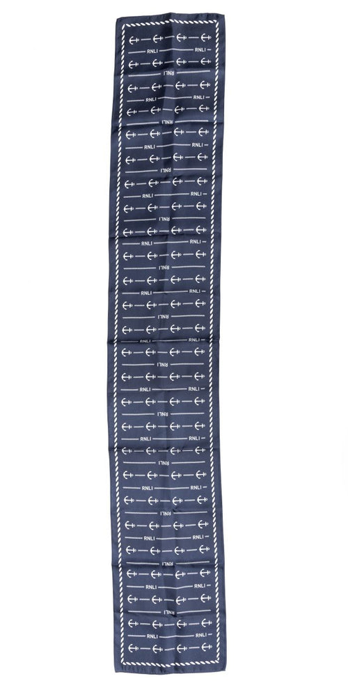 RNLI Anchor Silk Scarf