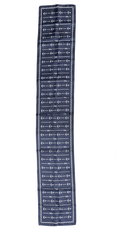 RNLI Anchor Silk Scarf