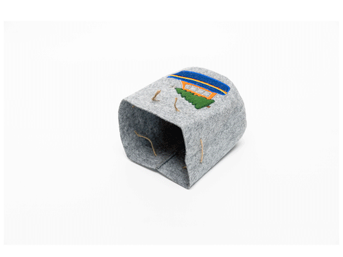 RNLI Christmas Lifeboat Felt Gift Bag, Small