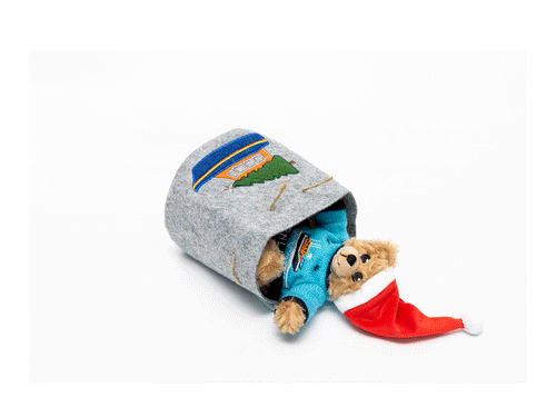 RNLI Christmas Lifeboat Felt Gift Bag, Small