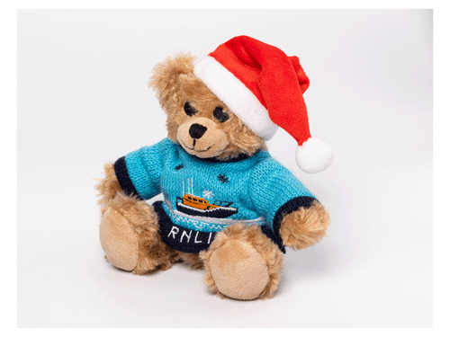 RNLI Christmas Teddy Hanging Decoration