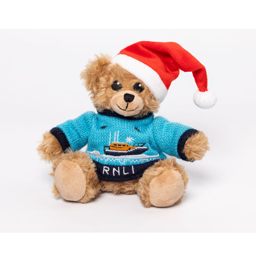RNLI Christmas Teddy Hanging Decoration
