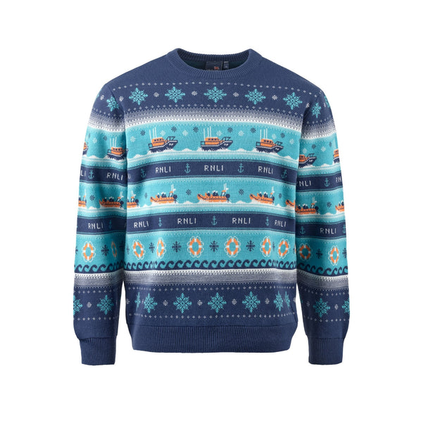RNLI Christmas Unisex Knitted Jumper