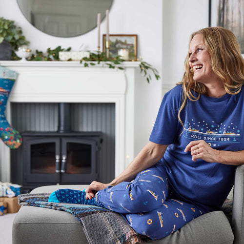 RNLI CHRISTMAS UNISEX LOUNGE BOTTOMS