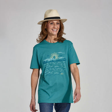 RNLI Coast to Coast Women’s T-Shirt, Blue