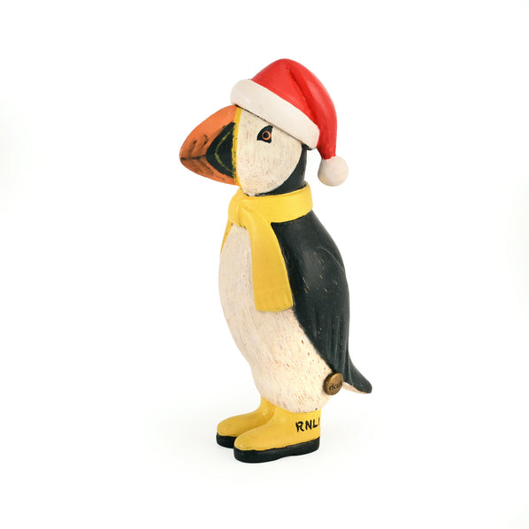 RNLI DCUK Dinky Puffin with Christmas Hat