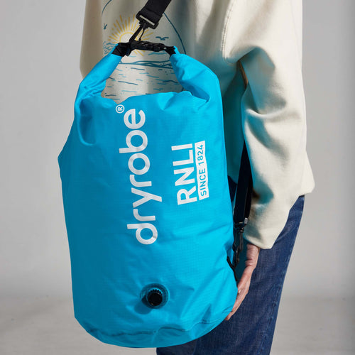 RNLI Dryrobe® Compression Bag, 33L, Blue
