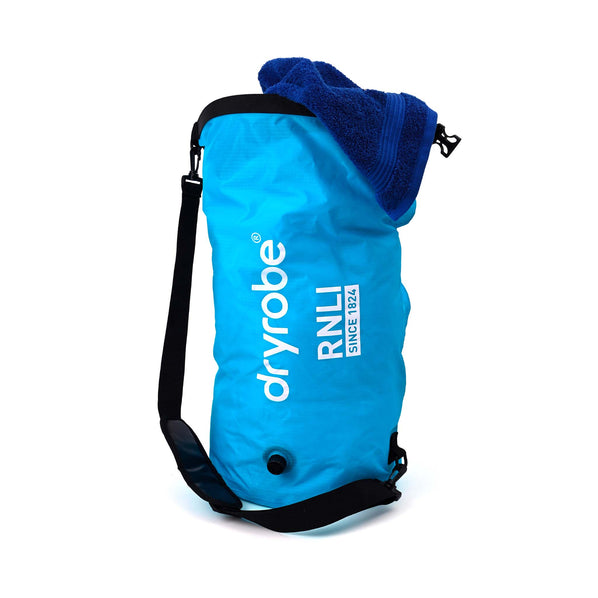 RNLI Dryrobe® Compression Bag, 33L, Blue